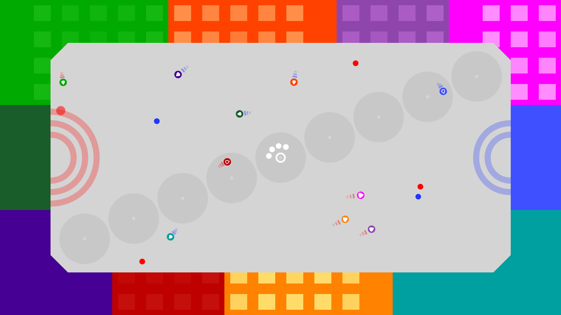 12 orbits - Multiball -10 players